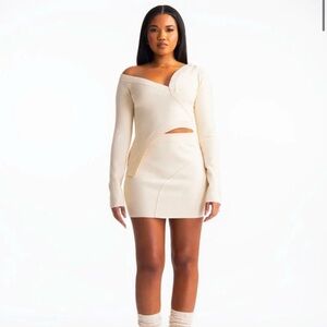 Hanifa Alex Ribbed Set